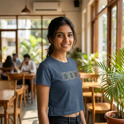 080 tee in Heather Navy — blr cafe north w20 01