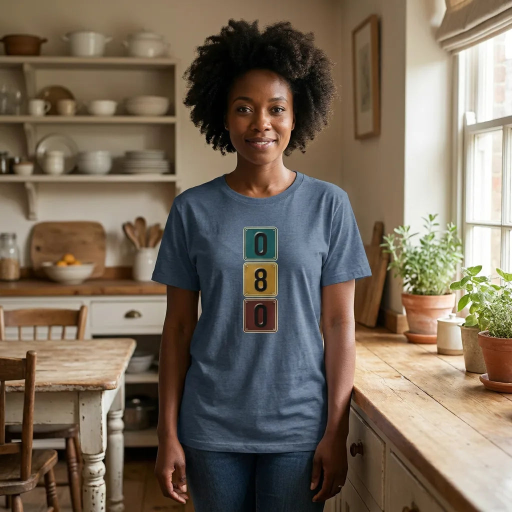 080 tee in Heather Navy — home kitchen black w30 01