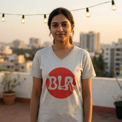 BLR tee in Ash — blr rooftop south w20 01