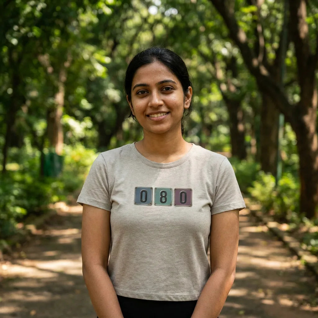 080 tee in Heather Dust — cubbon south w20 01