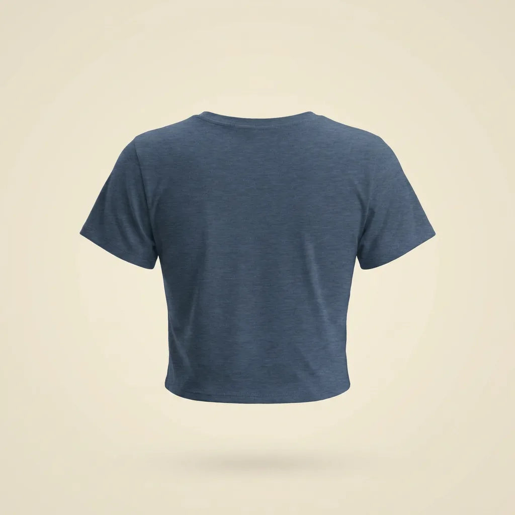 080 tee, plain back view