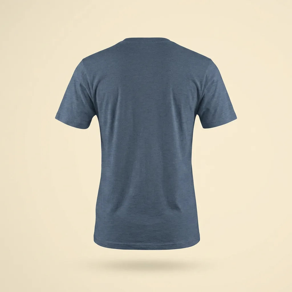 Inner Peace tee, plain back view