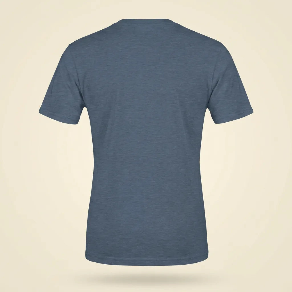 Sambar + Chutney tee, plain back view