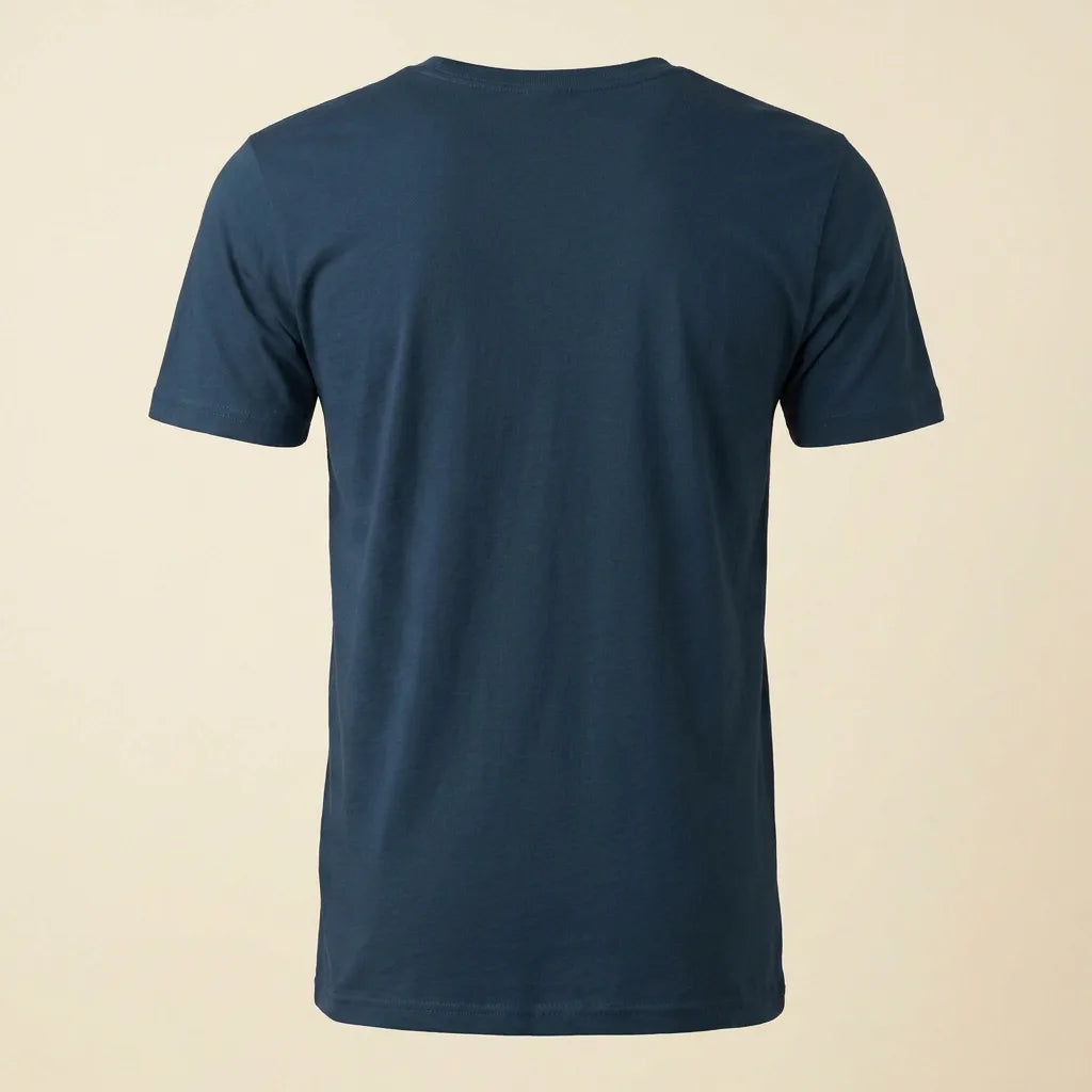 Guru tee, plain back view