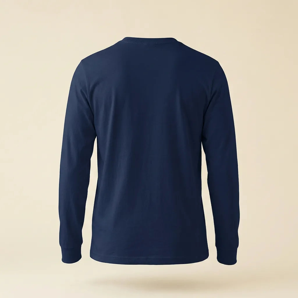 Bengaluru Sundown tee, plain back view