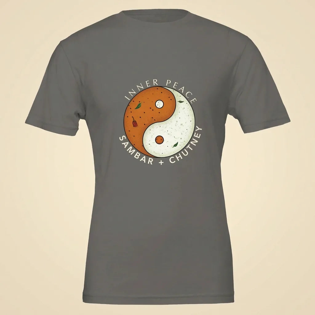 Inner Peace Asphalt tee, plain product shot