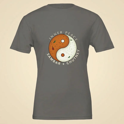 Inner Peace Asphalt tee, plain product shot