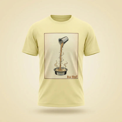 Bisi Bisi banana tee, plain product shot