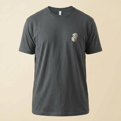 Guru Charcoal tee, plain product shot