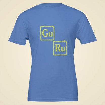 GURU Columbia Blue tee, plain product shot