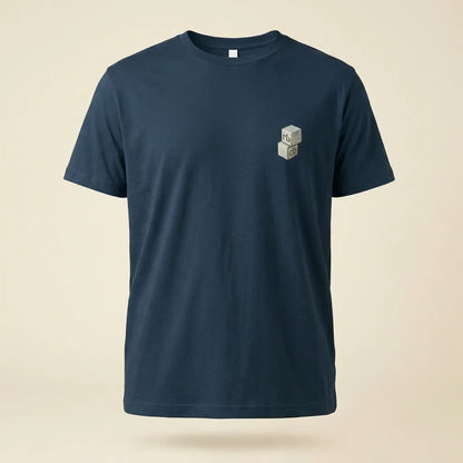 Guru Indigo tee, plain product shot