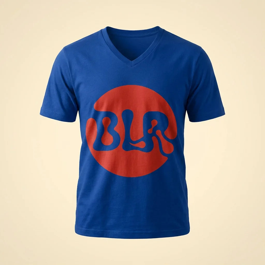 BLR True Royal tee, plain product shot