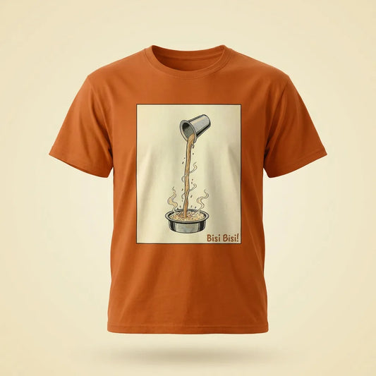 Bisi Bisi yam tee, plain product shot